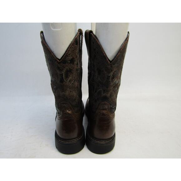 Ariat Mens Size 9.5 D Brown Leather Work Cowboy Western Boots main image 6